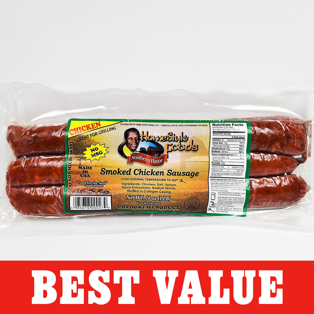 Smoked Chicken Sausage (20 - 1 lb packs)