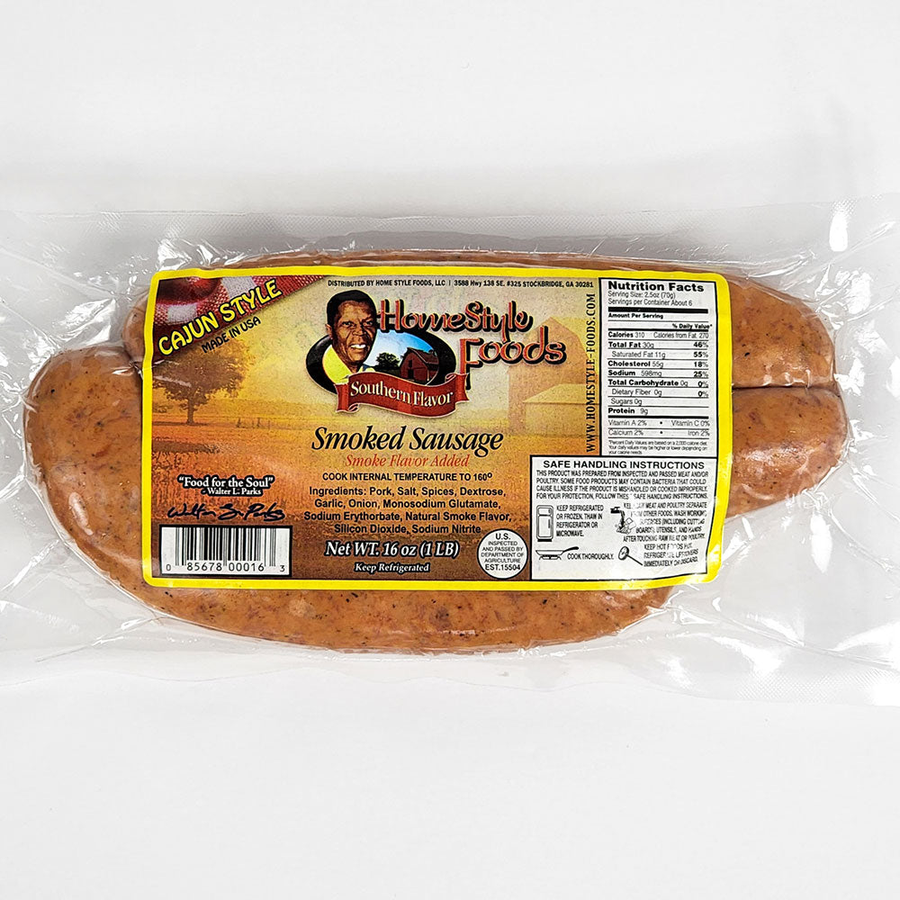 Smoked Cajun Sausage (10 - 1 lb packs)